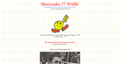 Desktop Screenshot of musicradio77.com
